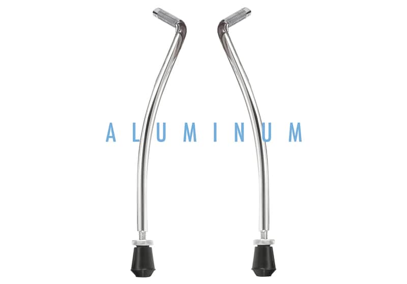 Rogers RDHGWS-AL Bass Drum Spurs Aluminium 2pcs. image 1