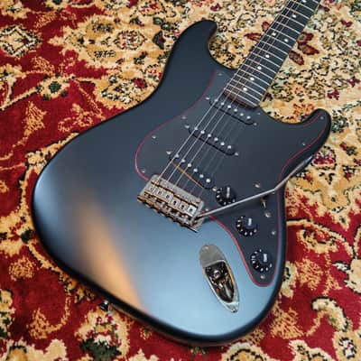 2025 Fender Japan Limited Hybrid II Stratocaster Noir Satin Black - Alder Body - Flagship Tokyo Exclusive - MIJ JD25 image 4