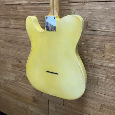 Revelator Retro Sonic T style guitar -White Guard- 2023 - 6lbs 7oz Budz Pickups w/case image 14
