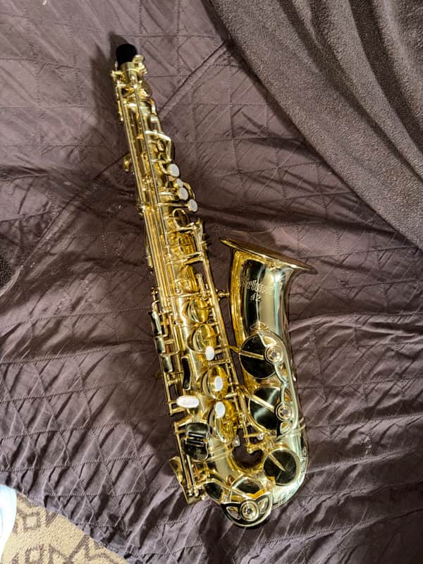 Selmer AS42 Professional Model: Warburton Edition Eb Alto Saxophone 2020s - Clear-Lacquered Brass image 1