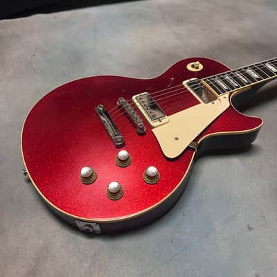 2026 Gibson Custom 1976 Les Paul Deluxe Reissue VOS Red Sparkle w/OHSC image 1
