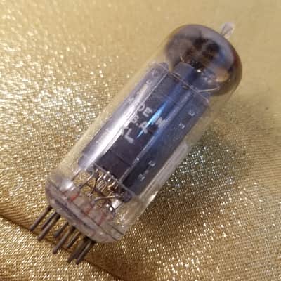 RCA 12BH7A tNOS AT1000 TESTED Vacuum Tube black plate 12BH7 dual triode 1952-1961 image 10