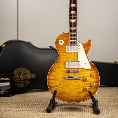 Gibson Custom Shop Historic Les Paul Standard VOS Reissue - Honey Burst SUPER-FLAMED TOP! image 12