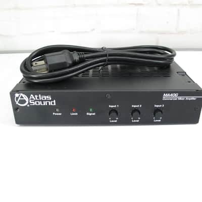 Atlas Sound MA40G 3 Input 40 Watt Commercial Audio Power Amplifier image 1