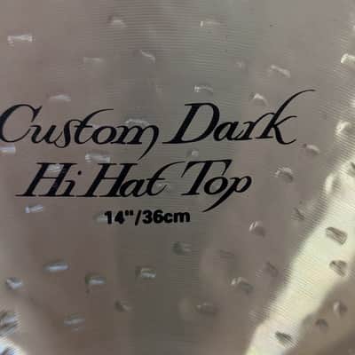 Zildjian 14" K Custom Dark Hi-Hat Cymbals (Pair) 1995 - Present - Traditional image 5