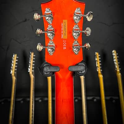 Gretsch G5420T Electromatic Classic Hollow Body Single-Cut Electric Guitar with Bigsby - Orange Stain image 10