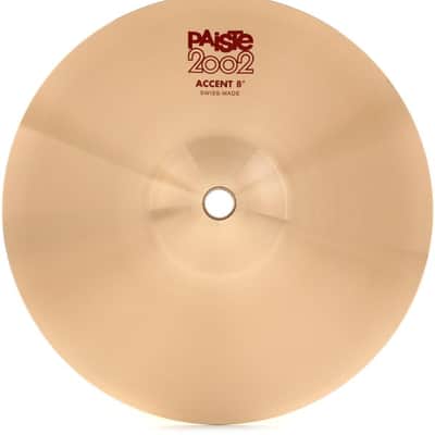 Paiste 8 inch 2002 Accent Cymbal - each image 2