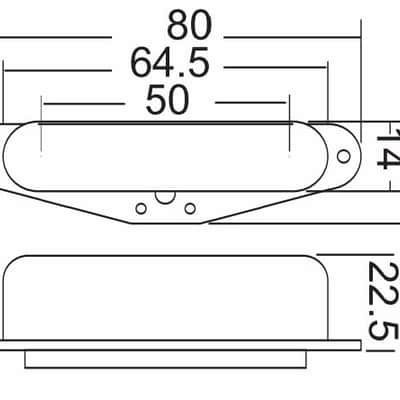 Wilkinson WOV Neck Pickup Vintage Single Coil for Telecaster Guitars - Chrome image 3
