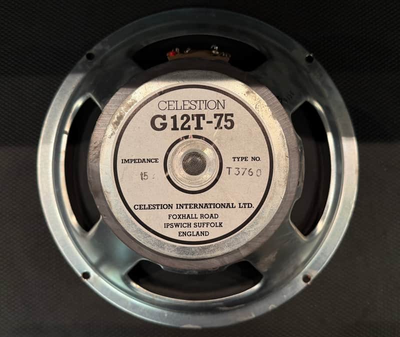 1984 Celestion G12T-75 (vented) First Version image 1