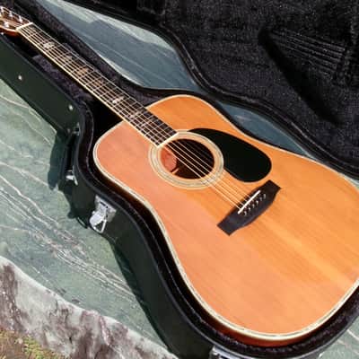 1976 Yairi YW-600 Dreadnought Guitar New Jacaranda + Vintage Hard Case image 1