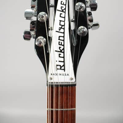2012 Rickenbacker 360/12 12 String Electric Guitar In Jetglo Finish w/OHSC image 5