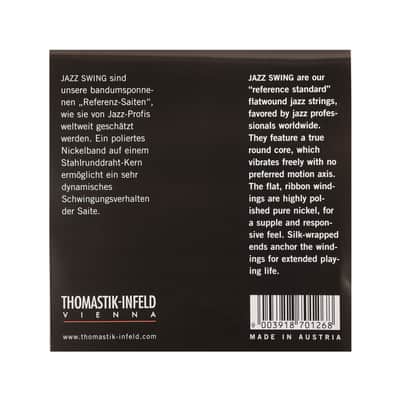 Thomastik JS110 Flatwound Extra Light Jazz Swing Guitar Strings image 2