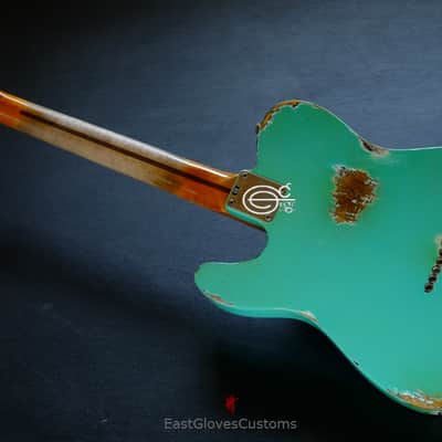 Fender Telecaster Seafoam Green Heavy Aged Relic image 11