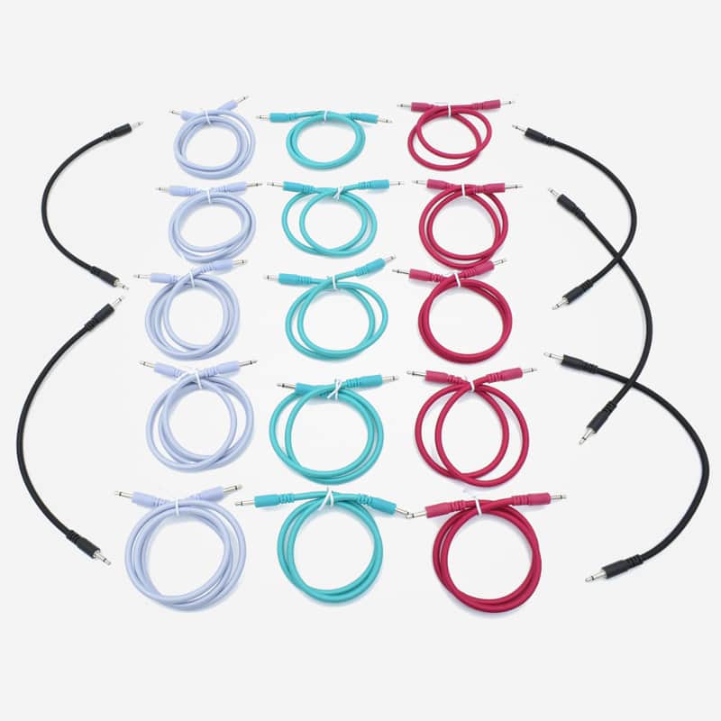 Mutable Instruments 20 PACK BRAIDED PATCH CABLES image 1