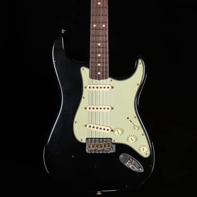 Fender Custom Shop Willcutt True '62 Stratocaster Journeyman Relic Black 60s C (299) image 3