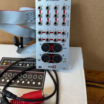 Five12 Vector Sequencer and Jack Expander Mk1 Silver Eurorack Module image 5