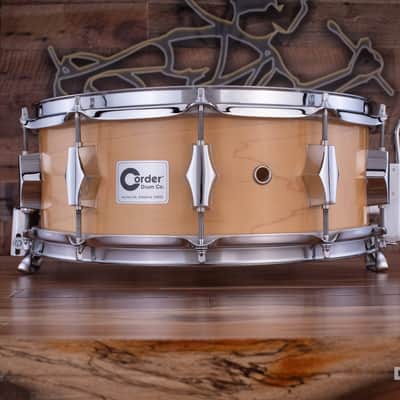 CORDER DRUM COMPANY 14 X 5.5 MAPLE SNARE DRUM (PRE-LOVED) image 2