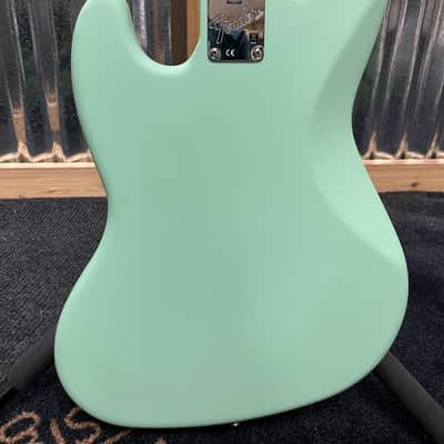 Fender American Performer Jazz Bass with Maple Fretboard 2018 - Present - Satin Surf Green image 3