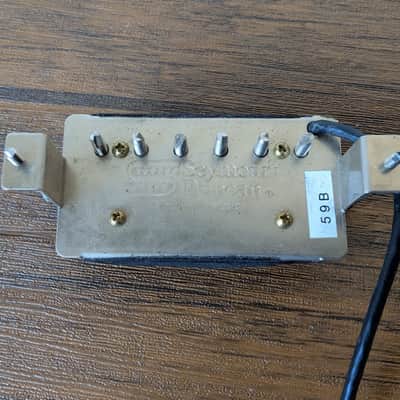 Vintage 1990s Seymour Duncan 59 B SH-1b Humbucker Bridge Pickup - Black image 3