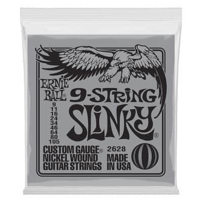 Ernie Ball 2628 Nickel Wound Slinky 9-105 image 1