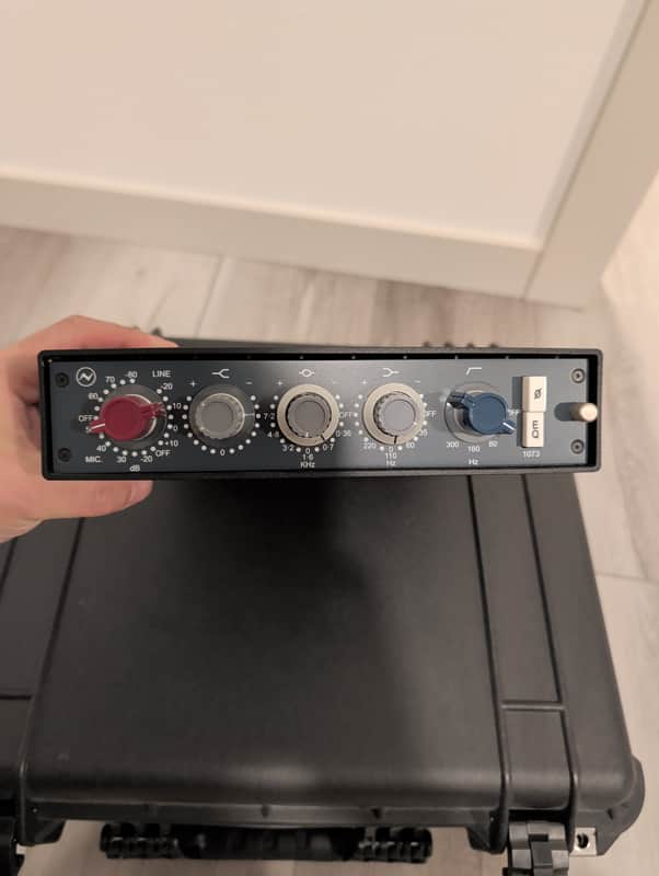AMS Neve 1073N Standalone Mic Preamp / EQ 2010s - Blue image 1