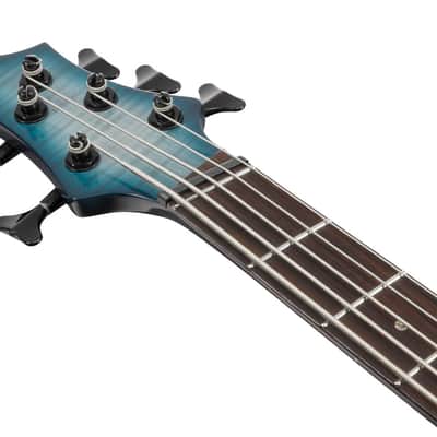 Ibanez BTB Bass Workshop 5 String Electric Bass Multi Scale - Cosmic Blue Starburst Low Gloss (BTB705LMCTL) image 4
