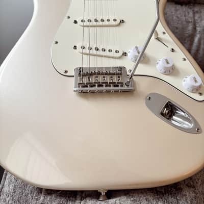 Electric Guitar Fender American Standard 2008 - Blizzard Pearl Maple Neck image 5
