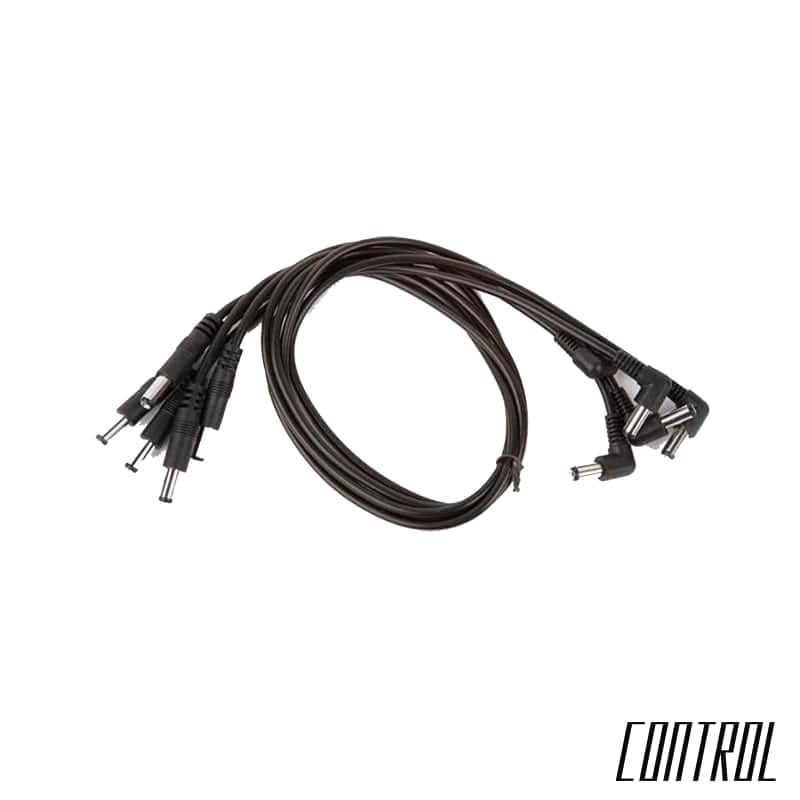 Strymon DC Power Cables: Straight to Right Angle (5 pack)-36" image 1