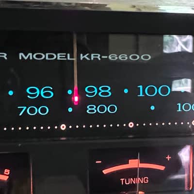 Vintage Kenwood KR-6600 Stereo Am/Fm Tuner Amplifier - Serviced-Tested-Nice image 10