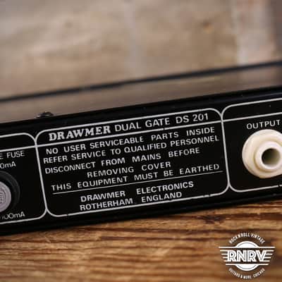 Drawmer DS201 Dual Gate 1984 - Present - Black image 6