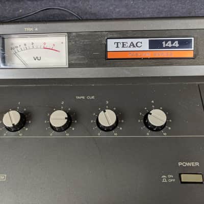 Vintage TEAC Model 144 Tascam Series Porta Studio 4-Track Cassette Recorder Made In Japan image 4