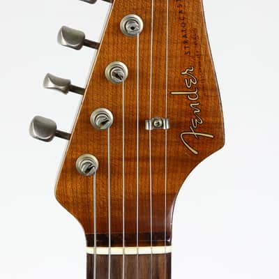 Fender Custom Shop LTD NAMM 59 Reissue Stratocaster Heavy Relic 2017 Roasted Neck 1959 Sunburst image 9
