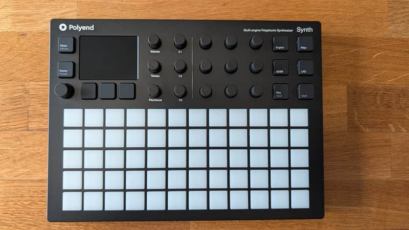 Polyend Synth Polyphonic Desktop Workstation 2024 - Present - Black image 1
