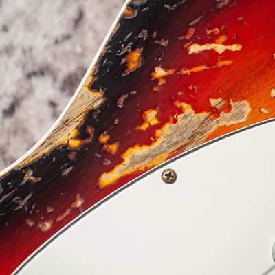 Fender Customer Shop ’60 Telecaster Custom Super Heavy Relic - 3 Tone Sunburst image 16