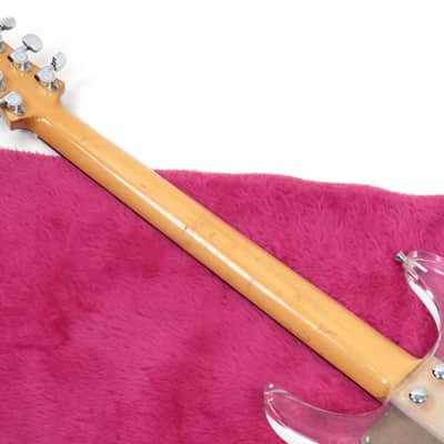 1970 Ampeg Dan Armstrong Lucite Clear ARMG-1 Guitar - Original Hardshell Case - Removable Pickup image 14