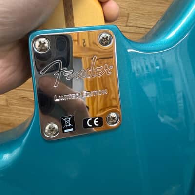 Fender Limited Edition American Special Jazzmaster Guitar w/ Bigsby Vibrato 2016 - Ocean Turquoise w/OHSC image 18