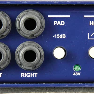 Radial J48 Stereo Active DI, stereo for guitar & bass, extra headroom & high-pass filter w/ 4 Cables image 2