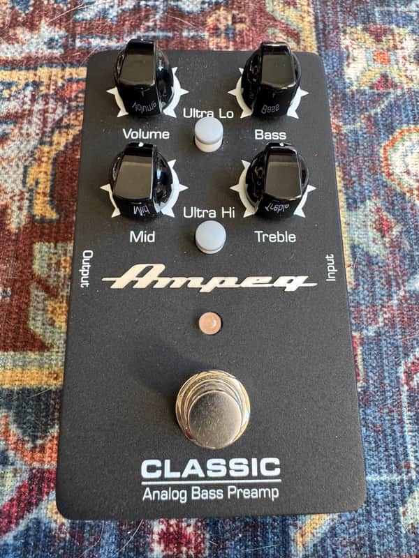 Ampeg Classic Analog Bass Preamp 2010s - Black image 1