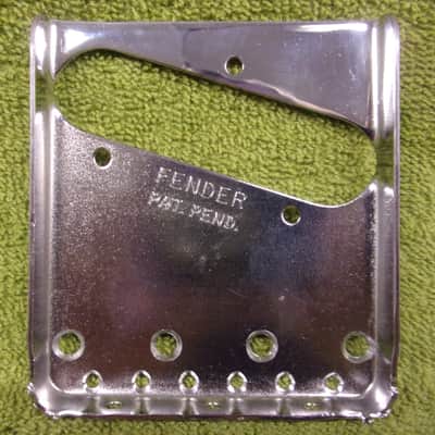 REVISED:  Fender Telecaster pickups and bridge plate, 1990'S OR 2000'S, BLACK & SILVER, Cipollina image 3
