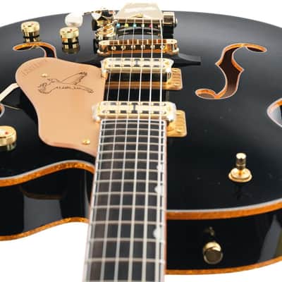 Gretsch Synchromatic Falcon Hollow Body Single Cut Bigsby Black image 12