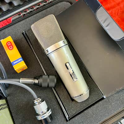 Neumann U-67 Tube microphone 1960’s - Nickel original vintage mic Ardent Studios image 4
