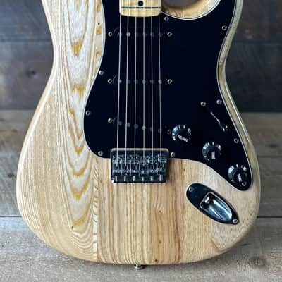Vintage 1977 Fender Stratocaster Hardtail - Natural image 6