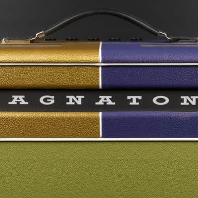 2021 Magnatone Super Fifteen - Mardi Gras | USA Billy Gibbons ZZ Top Limited Edition Handwired 15-Watt 1x12" Boutique Tube Guitar Combo Amp | CoA image 4