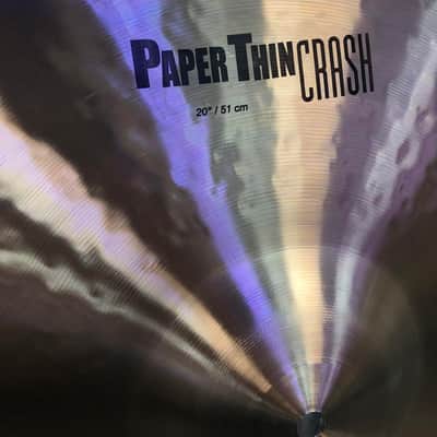 Zildjian 20" K Paper Thin Crash - "Free Shipping" image 3