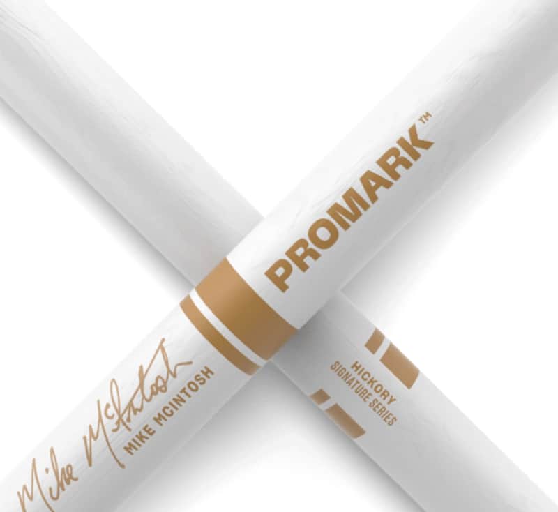 ProMark TXDCMM1W Mike McIntosh Signature Hickory Wood Tip Drumsticks Ships FREE image 1