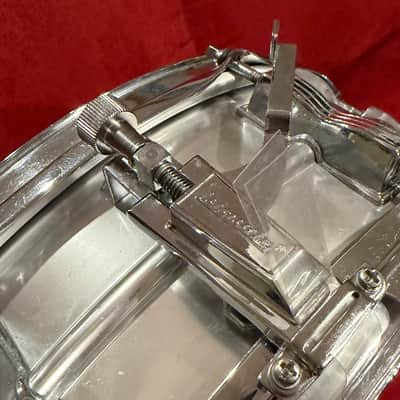 1969 Ludwig No. 404 Acrolite 5x14" Snare Drum with Keystone Badge image 24