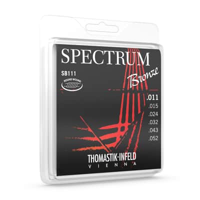 Immagine Thomastik-Infeld Spectrum Bronze Acoustic Guitar Strings, 11-52 Light - 1
