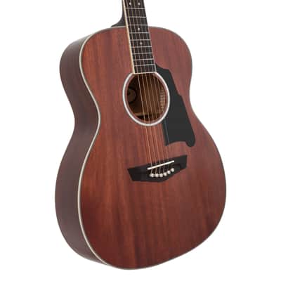 D'Angelico Excel Tammany Acoustic-Electric Guitar â€“ Natural Mahogany, Solid Top, Grover Tuners, Fishman Pickup image 8