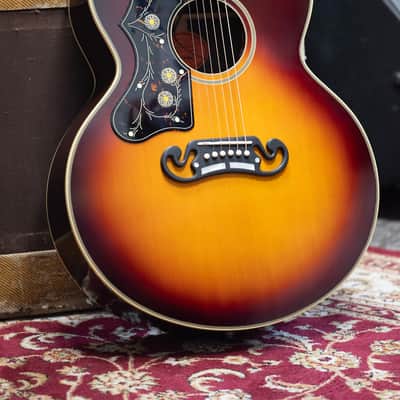 2025 Epiphone Inspired by Gibson Custom Pre War SJ-200 Rosewood Left Handed image 3