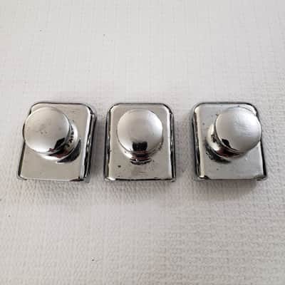 Slingerland Dynamo Hi-Hat Stand Clamps 1960s-1970s - Chrome image 1